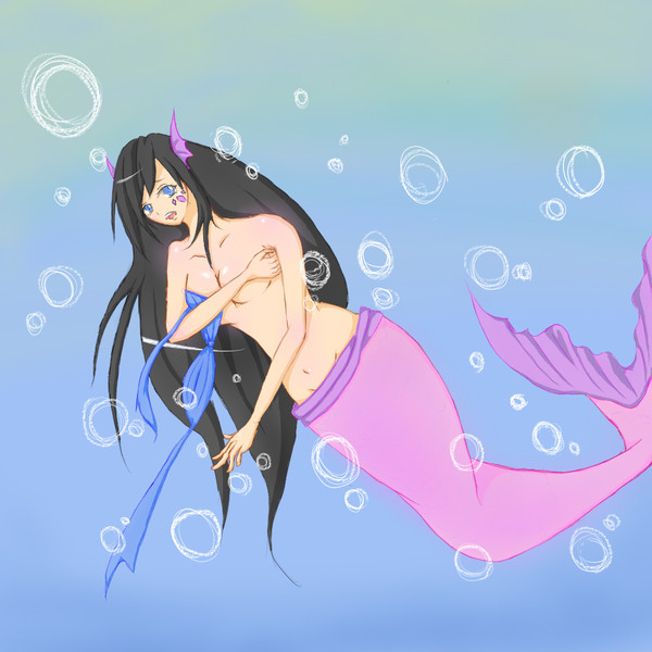 人魚 ニコニコ静画 イラスト