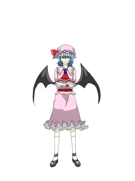 レミリア立ち絵 紙様 さんのイラスト ニコニコ静画 イラスト