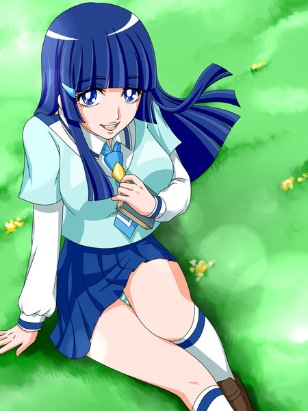 スマイルプリキュアをしらない私が青木れいかちゃんを描いてみた うあばぁ さんのイラスト ニコニコ静画 イラスト