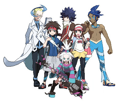 ドット絵 Bw２新キャラ達 メントス さんのイラスト ニコニコ静画 イラスト