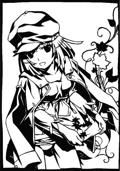 切り絵 千石撫子 化物語 より Todosaku さんのイラスト ニコニコ静画 イラスト