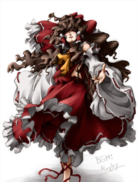 東方音楽イメージ：Replay　「霊夢(病み)」