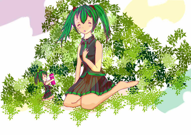 ミクの落し物 マルシェ さんのイラスト ニコニコ静画 イラスト