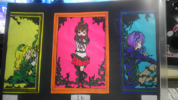 Ib イヴ 切り絵 光なし 優明 Co さんのイラスト ニコニコ静画 イラスト