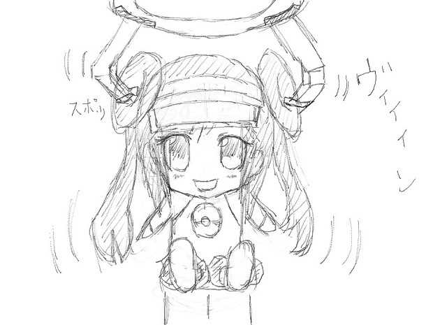 ポケモンbw２女主人公 線画 ちは さんのイラスト ニコニコ静画 イラスト
