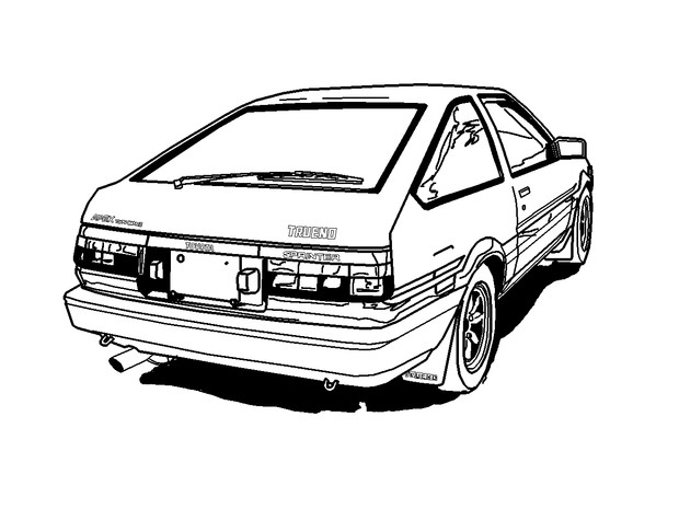 スプリンタートレノ ａｅ８６ やっす さんのイラスト ニコニコ静画 イラスト