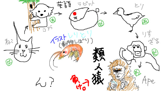 しりとり 皐月q さんのイラスト ニコニコ静画 イラスト