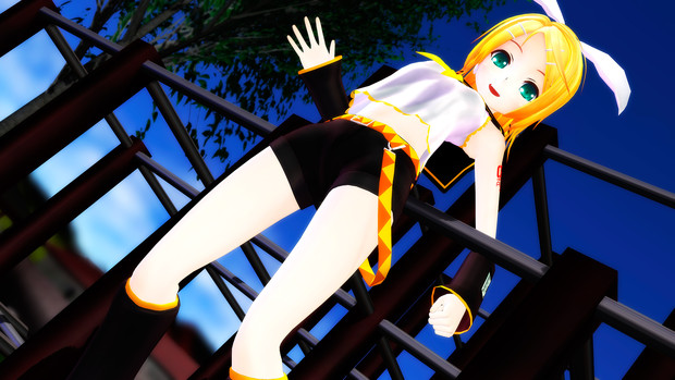 Mmd ほんとは登り棒にのぼって欲しかったのに Iota602 さんのイラスト ニコニコ静画 イラスト