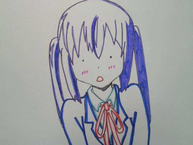 あずにゃん ﾟdﾟ ﾎﾟｶｰﾝ Sora さんのイラスト ニコニコ静画 イラスト