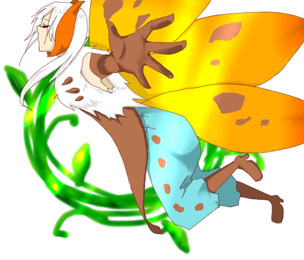 擬人化 ウルガモス さえまる さんのイラスト ニコニコ静画 イラスト