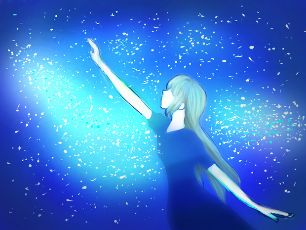 星空に願いをこめて まっ黒クロ介 さんのイラスト ニコニコ静画 イラスト