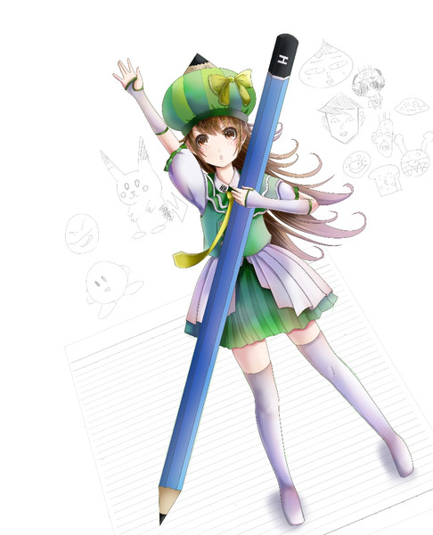 鉛筆ちゃん けんたうろす さんのイラスト ニコニコ静画 イラスト