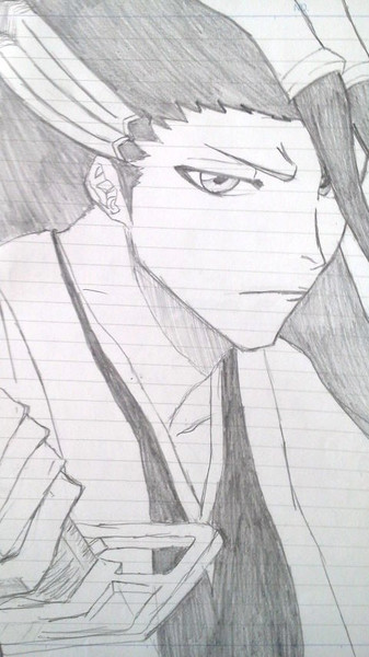 Bleach 朽木白哉 模写 旅人せんべい さんのイラスト ニコニコ静画 イラスト