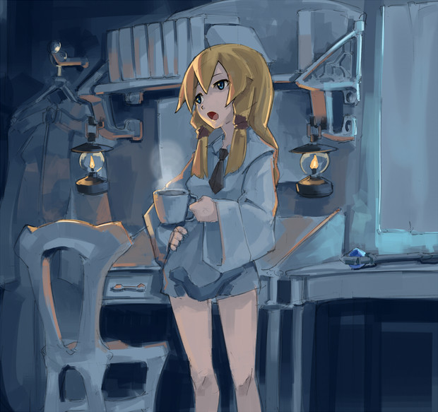 徹夜 ニコニコ静画 イラスト