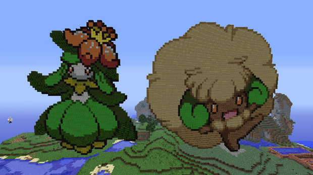 Minecraft エルフーン ドレディア ねこまり さんのイラスト ニコニコ静画 イラスト