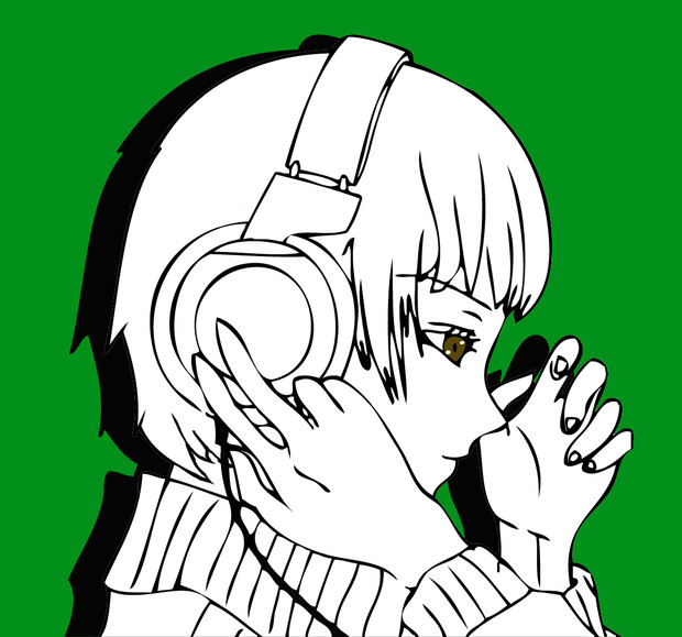 千枝ちゃんとヘッドフォン ぽけっと さんのイラスト ニコニコ静画 イラスト