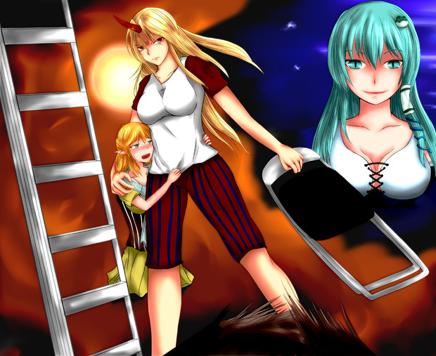 東方プロレス 幻想郷fmw Ppvイラスト その3 ラテ さんのイラスト ニコニコ静画 イラスト