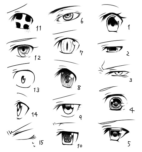 最近目を描くのが流行ってるみたいなので うみ さんのイラスト ニコニコ静画 イラスト