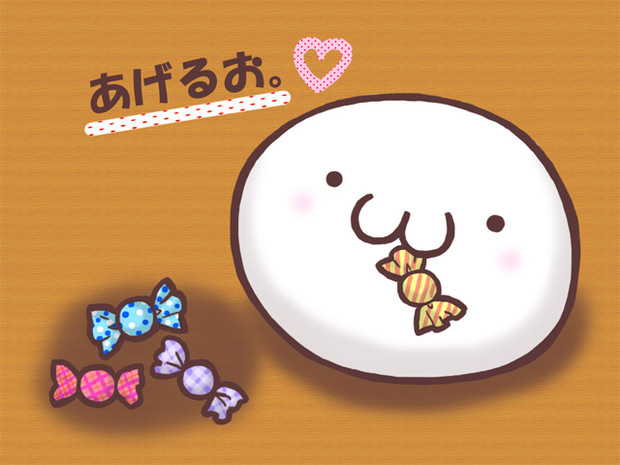 飴ちゃんあげるお 雪うさぎ さんのイラスト ニコニコ静画 イラスト