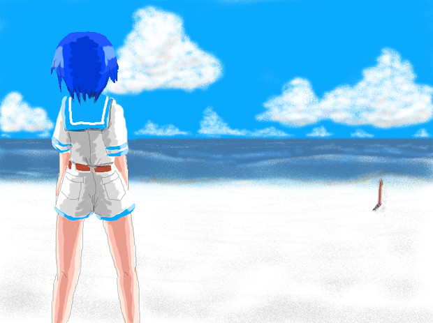 1x 太平洋の無人島にて レッドリーフ さんのイラスト ニコニコ静画 イラスト