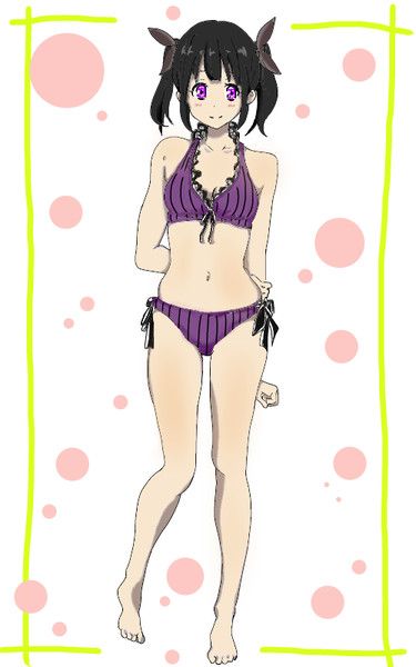 水着のえるちゃん とろろん さんのイラスト ニコニコ静画 イラスト