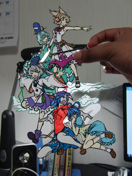 東方神霊廟切り絵 ゆーすけ さんのイラスト ニコニコ静画 イラスト