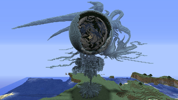 Minecraft Final Fantasy Xiii コクーン Wittamer さんのイラスト ニコニコ静画 イラスト