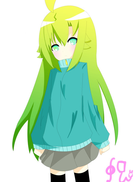 緑髪のおにゃのこ 一ノ瀬ロム さんのイラスト ニコニコ静画 イラスト