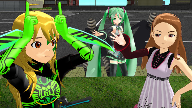 Mmd ガタガタ言ったり New教訓p さんのイラスト ニコニコ静画 イラスト