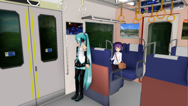 優先席付近 しーさいど さんのイラスト ニコニコ静画 イラスト