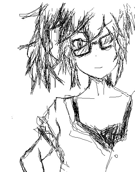 マウスで落書き えんぴつツールでお絵かき 天性の郁じなし さんのイラスト ニコニコ静画 イラスト