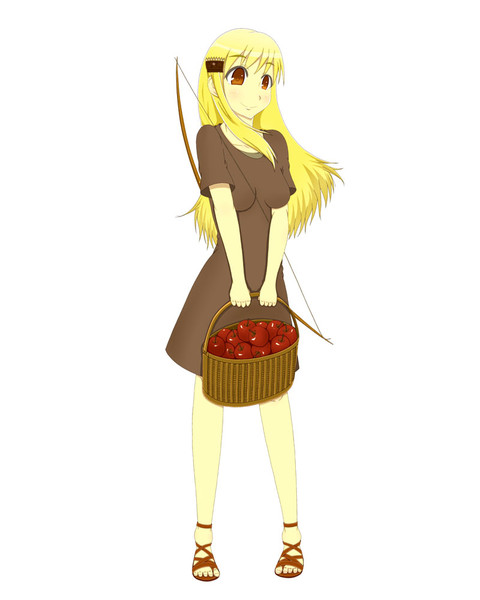 村娘 ニコニコ静画 イラスト