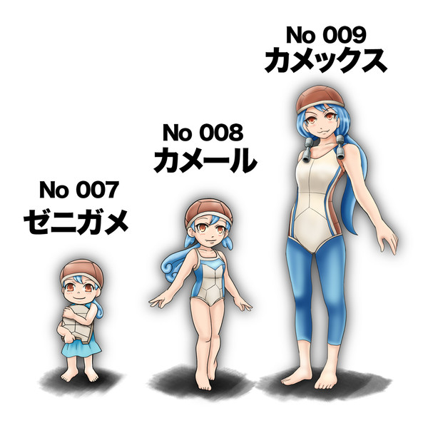カメール ニコニコ静画 イラスト