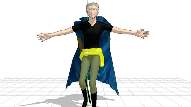 Mmd ベックマン配布 ワンピ ニコニコ静画 イラスト