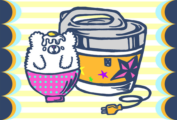 炊飯器 卵かけごはんくま エリメロ O O さんのイラスト ニコニコ静画 イラスト