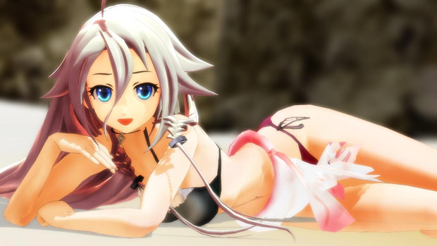 Ia 海辺に寝そべる 目黒 仮 さんのイラスト ニコニコ静画 イラスト