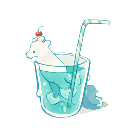 しろくまソーダ水 Shake さんのイラスト ニコニコ静画 イラスト