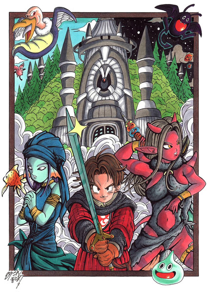 ドラゴンクエスト 新たな冒険の始まり ドラマニ さんのイラスト ニコニコ静画 イラスト