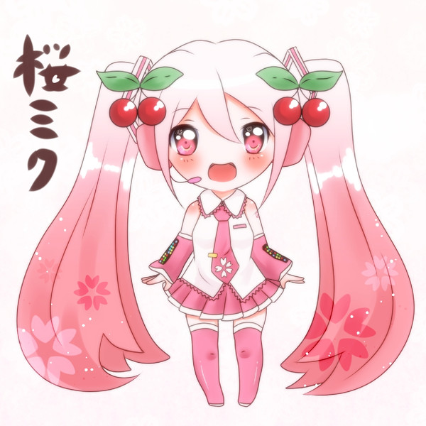 桜みくさん ﾃﾞﾌｫﾙﾒver ニコニコ静画 イラスト