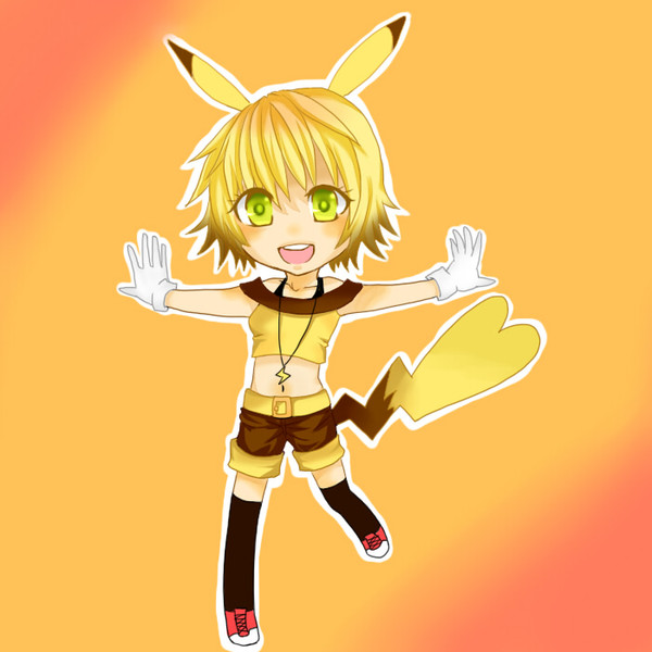 ポケ擬 ピカチュウメス テテ さんのイラスト ニコニコ静画 イラスト