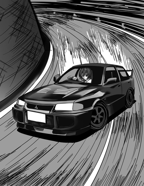 私のエボ は 曲がる 今居っくす さんのイラスト ニコニコ静画 イラスト