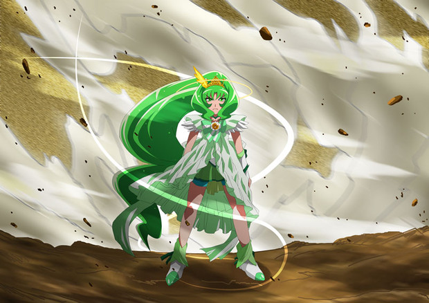 吹き荒ぶ風のキュアマーチ Bad Moon さんのイラスト ニコニコ静画 イラスト