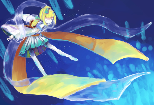 彗星が落ちる きめら さんのイラスト ニコニコ静画 イラスト