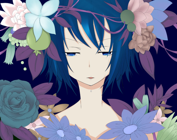 寂憐に揺れる蒼の少女