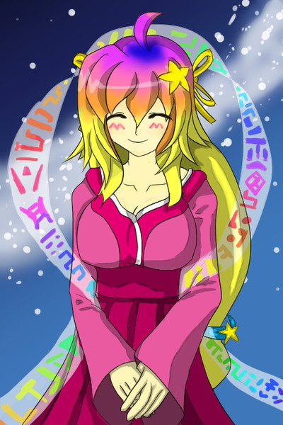 ひじりんに織姫様の格好をしてもらった 桜庭マネ子 さんのイラスト ニコニコ静画 イラスト