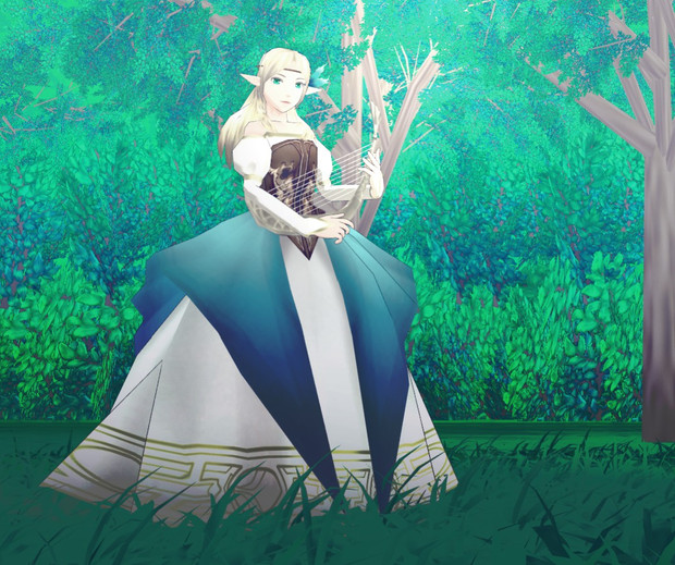 モデル配布 エルフっぽいモブ Cloud9 さんのイラスト ニコニコ静画 イラスト
