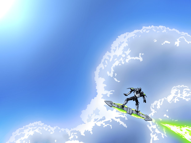 エウレカセブンao ニコニコ静画 イラスト