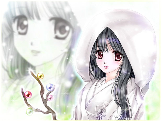 白無垢な輝夜 月居咲々 さんのイラスト ニコニコ静画 イラスト