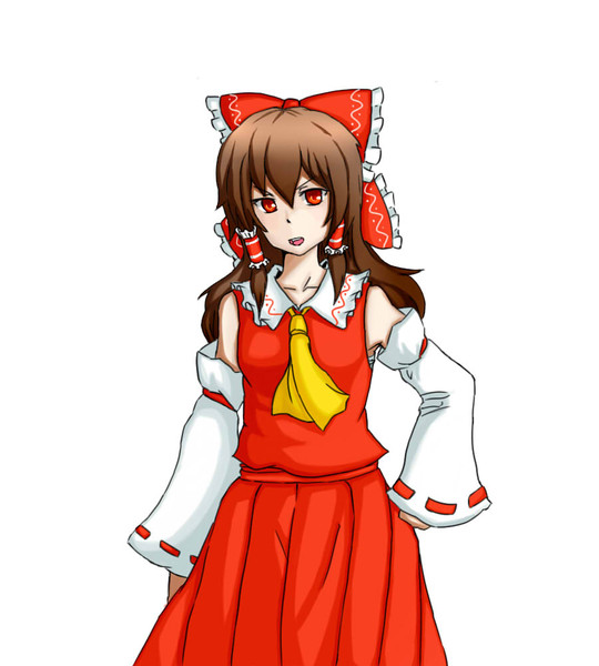 霊夢さん 初投稿 れもんぬ さんのイラスト ニコニコ静画 イラスト