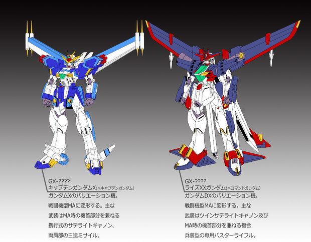 キャプテンガンダム コマンドガンダム さなりぃ さんのイラスト ニコニコ静画 イラスト